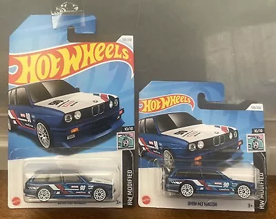 Buy Hot Wheels X 2 BMW M3 Wagon Long & Short Card 2014 Die-cast • 7.50£