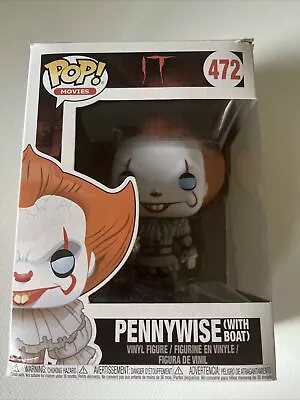 Buy Funko Pop! 20176 IT Pennywise With Boat Collectible Figure • 10.27£