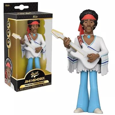 Buy Funko Gold Jimi Hendrix 5  Premium Collectable Vinyl Figure New • 15.99£