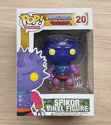 Buy Funko Pop Masters Of The Universe Spikor #20 (Box Wear) + Free Protector • 139.99£