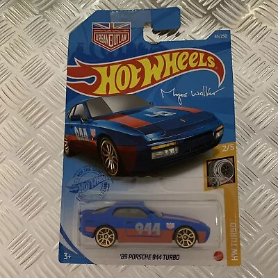 Buy Hot Wheels ‘89 Porsche 944 Turbo Urban Outlaw 1:64 Mattel Diecast Long Card • 5£