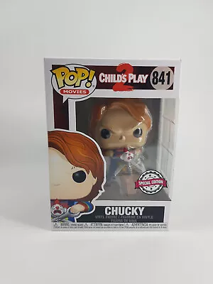 Buy Funko Pop Chucky Child's Play 2 Killer Doll 841 Special Edition Vinyl Figure Original Packaging • 30.34£