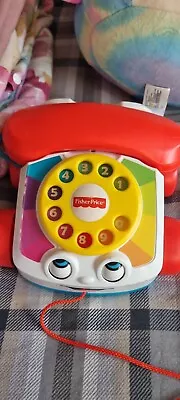 Buy Fisher-Price Chatter Telephone Infant Toddler Pull-Along Toy Phone 2014  • 4£