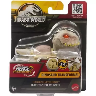 Buy Jurassic World Fierce Changers Hidden Hatchers Dinosaur 2 In 1 - Indominus Rex • 9.99£