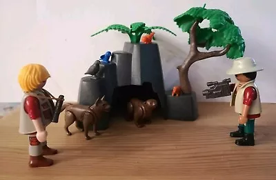 Buy Playmobil Forest Animal Bundle, Bear, Squirrel, Birds, 2 Figures, Wolf, Scenery • 0.99£