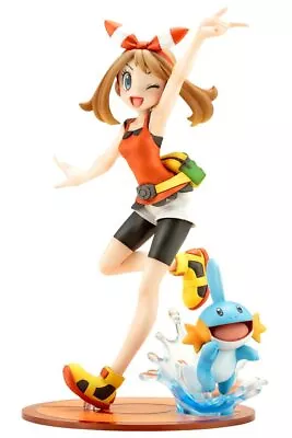 Buy Pokemon ARTFX J May With Mudkip 1/8scale PVC Figure PV097 Kotobukiya Japan • 125.76£