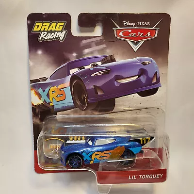 Buy New Mattel Disney Pixar Cars Drag Racing Lil' Torquey Xrs Moving Pistons • 7.95£