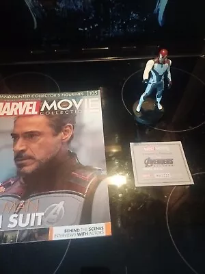 Buy Eaglemoss, MARVEL Movie Collection, Issue 105: Iron Man Team Suit Figurine • 15£