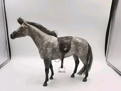 Buy Pony Parade Horse Dapple Grey Barbie Sindy Doll Size  Chad Valley Horse & Saddle • 6.50£