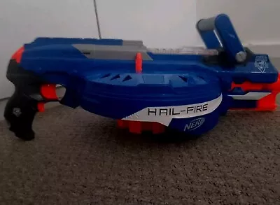 Buy NERF N-strike Elite Hail-fire Blaster With 6 X 6 Dart Magazines • 5£