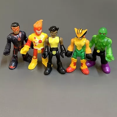 Buy 5X Imaginext DC Super Friends Hawkgirl Vixen VIBE Action Figure Fisher Price Toy • 13.19£