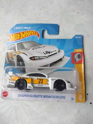 Buy Hot Wheels LB Super Silhouette Nissan Silvia (S15) S15 Liberty Walk LBWK - White • 3.99£