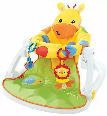 Buy Fisher-Price DJD81 Giraffe Sit-Me-Up Portable Baby Chair • 25£
