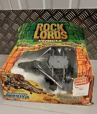 Buy Rock Lords - Vehicle - Stone Wing - Vintage Vehicle - Bandai 1986 - Boxed • 59.99£