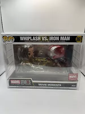 Buy Whiplash Vs Iron Man #361 Movie Moments Funko Collectors Corps. With Protector. • 40£