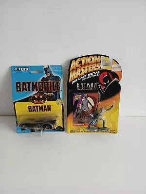Buy Vintage ERTL Batman Batmobile Catwoman Kenner DIECAST Figures DC Universe • 30£