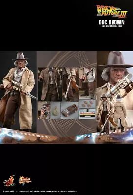 Buy Hot Toys Mms617 Back To The Future Part Iii Doc Brown 1/6th Scale Collectible • 267.60£