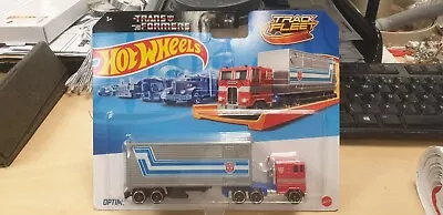 Buy Hot Wheels Optimus Prime Track Fleet Transformers - 2024 - New - Combine Postage • 30£