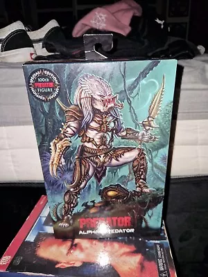 Buy NECA ALPHA PREDATOR 7  FIGURE SPECIAL 100TH EDITION - Used With Box • 45£