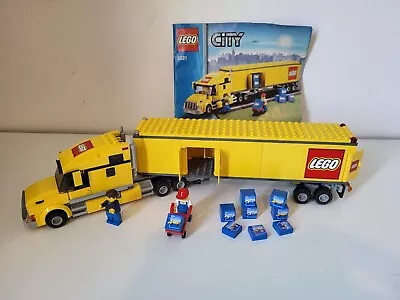 Buy LEGO CITY 3221 Lego Truck  Lorry 100% Complete, Minifigures, Instructions • 42£