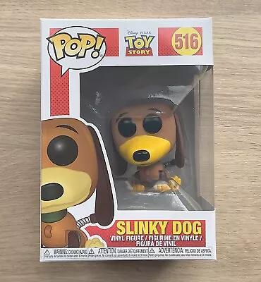 Buy Funko Pop Disney Toy Story Slinky Dog #516 + Free Protector • 24.99£