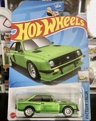 Buy Hot Wheels Ford Escort RS2000 Super Treasure Hunt STH Green • 55£