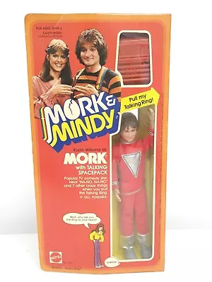 Buy VINTAGE 1979 MORK AND MINDY 9  DOLL ACTION FIGURE MATTEL - Boxed Excellent Rare • 245£