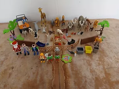 Buy Playmobil  Zoo /Wild Animals Figures Plus More Mixed Set • 8.99£