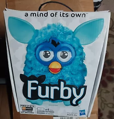 Buy Hasbro Furby 2012 Taboo Teal Rare Collectible W/Box & Batteries 30 Day Warranty • 96.66£