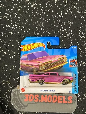 Buy GM 59 CHEVY IMPALA PINK Hot Wheels 1:64 **COMBINE POSTAGE** • 2.95£