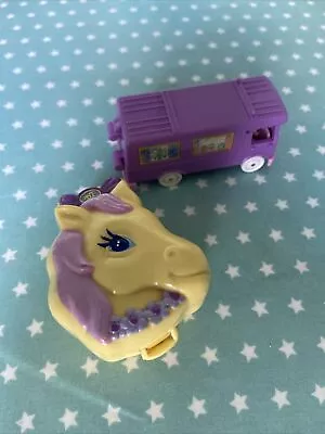 Buy Polly Pocket 1994 Stables On The Go With Polly Figure 1992 My Little Pony • 10£