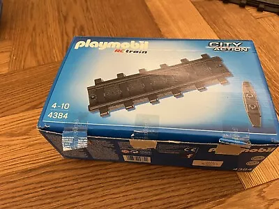 Buy Playmobil RC Train Set 4384 12x Straight Track Pieces & Connectors Boxed Railway • 10.50£
