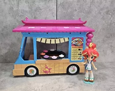 Buy My Little Pony Equestria Girls Minis Sunset Shimmer Rollin' Sushi Truck Figure & • 19.99£