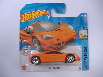 Buy Hot Wheels - McLaren F1 #107/250 1:64 Scale  Short Card (2022) Orange Paint • 3.99£