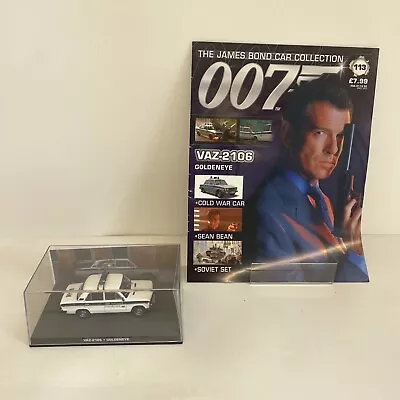 Buy Eaglemoss 007 JAMES BOND Collection VAZ-2106 Goldeneye #113 • 14.99£