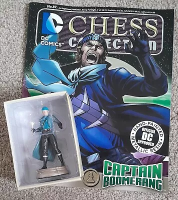 Buy Eaglemoss DC Chess Collection #87 Captain Boomerang Magazine & Figure • 14£