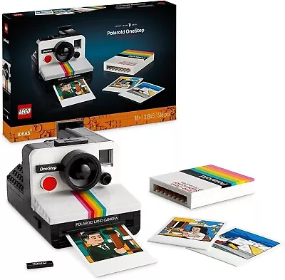 Buy LEGO 21345 Ideas Polaroid OneStep SX-70 Camera B.S • 58.02£