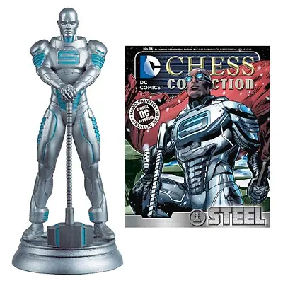 Buy Eaglemoss DC CHESS COLLECTION  ISSUE  84  STEEL  WHITE PAWN ..NEW • 8.99£