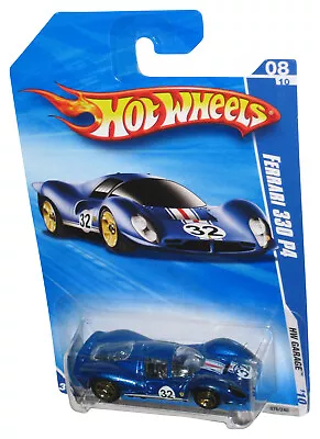 Buy Hot Wheels HW Garage '10 Blue Ferrari 330 P4 Toy Car 076/240 • 19.43£