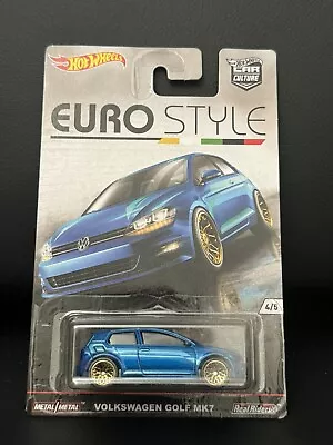 Buy Hot Wheels Premium Car Culture Euro Style Volkswagen Golf MK7 Blue 4/5. • 34.99£