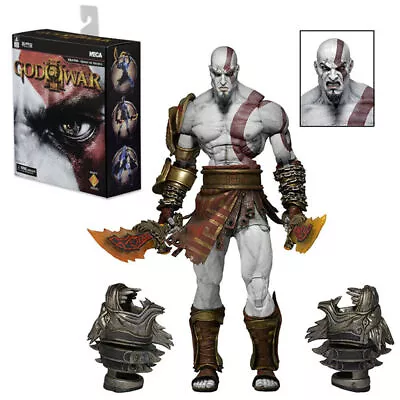 Buy God Of War 3 Kratos Kratos Movable Doll Action Figures Anime Toy Neca 7-Inch⊰ • 33.62£