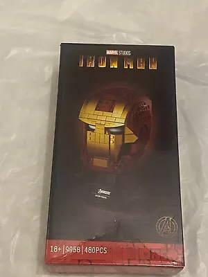 Buy The Avengers Marvel Legends Full Scale Iron Man Lego Helmet • 50£