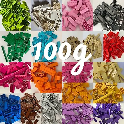 Buy Lego Bricks 100g , Mixed Pieces, Bricks Or  Parts No Accessories Choose Colour • 2.50£