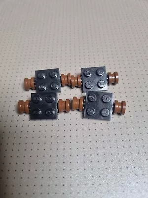 Buy  Lego  Vintage Pirate  Brown Rim Wheels With Holders For Old Cannons X4 • 12£