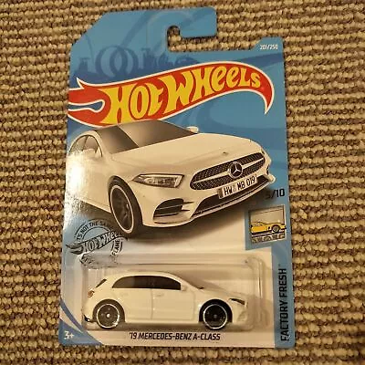 Buy Hot Wheels  Mercedes Benz A Class White Factory Fresh Perfect Birthday Gift Rare • 24.99£