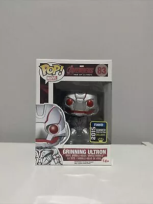 Buy Funko Pop Marvel #83 Grinning Ultron 2015 SDCC SCE Avengers Age Of Ultron • 19£