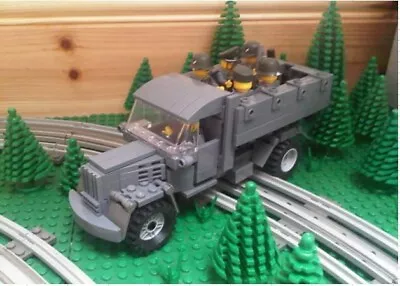 Buy WW2 Opel Blitz Truck / Lorry With Instructions Using Lego • 75£