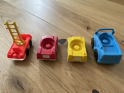 Buy Vintage Fisher Price Cars For Garage • 5£