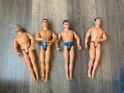 Buy Vintage Action Man Figure Bundle 92, 93, 94, 96 • 9.90£