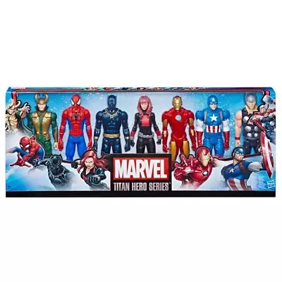 Buy Marvel Avengers Titan Hero Series Action Figure 7 Figure Multipack • 42.85£